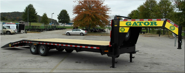 Gooseneck flat bed trailer for sale14k  Monroe County, Ohio